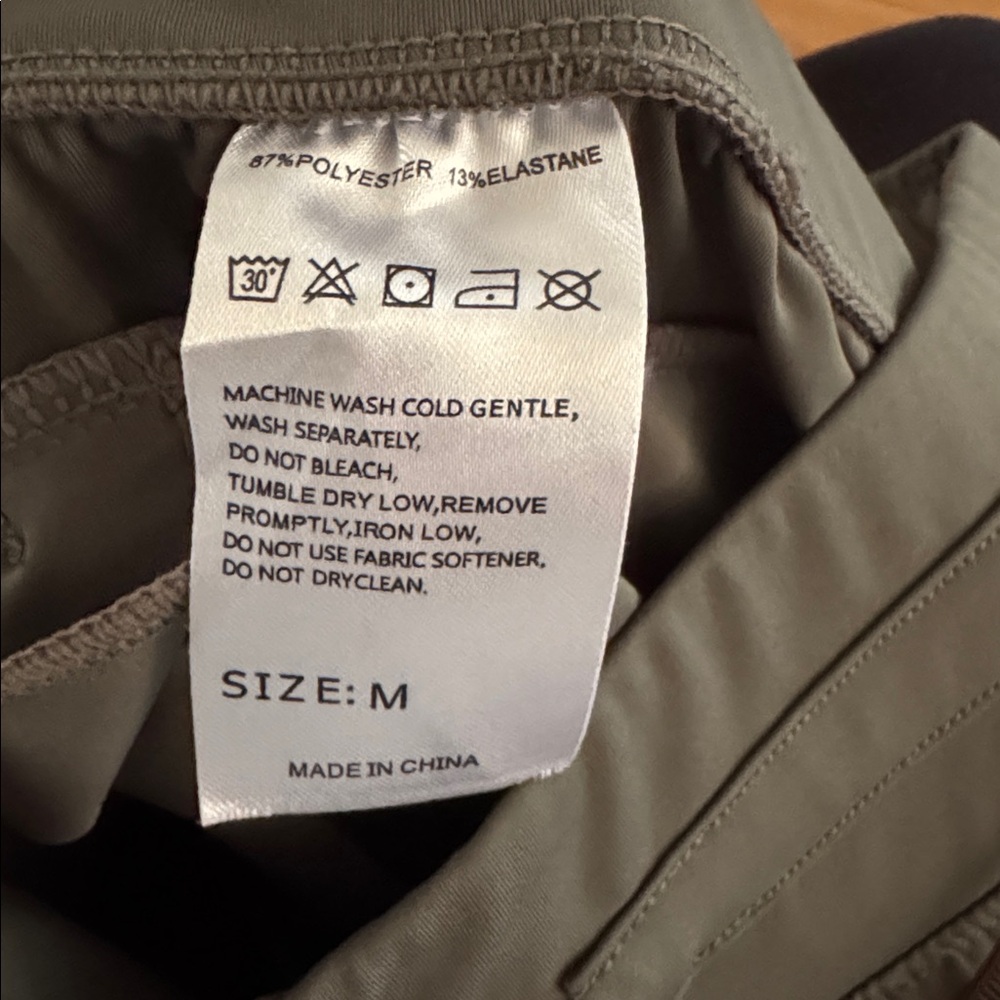 Women's Olive Joggers - Picture 5 of 5